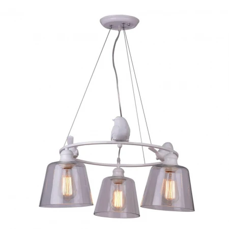 Подвесная люстра Arte Lamp Passero A4289LM-3WH